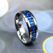 Stock 9#, 10#, 11# Tungsten Ring with Carbon Fiber